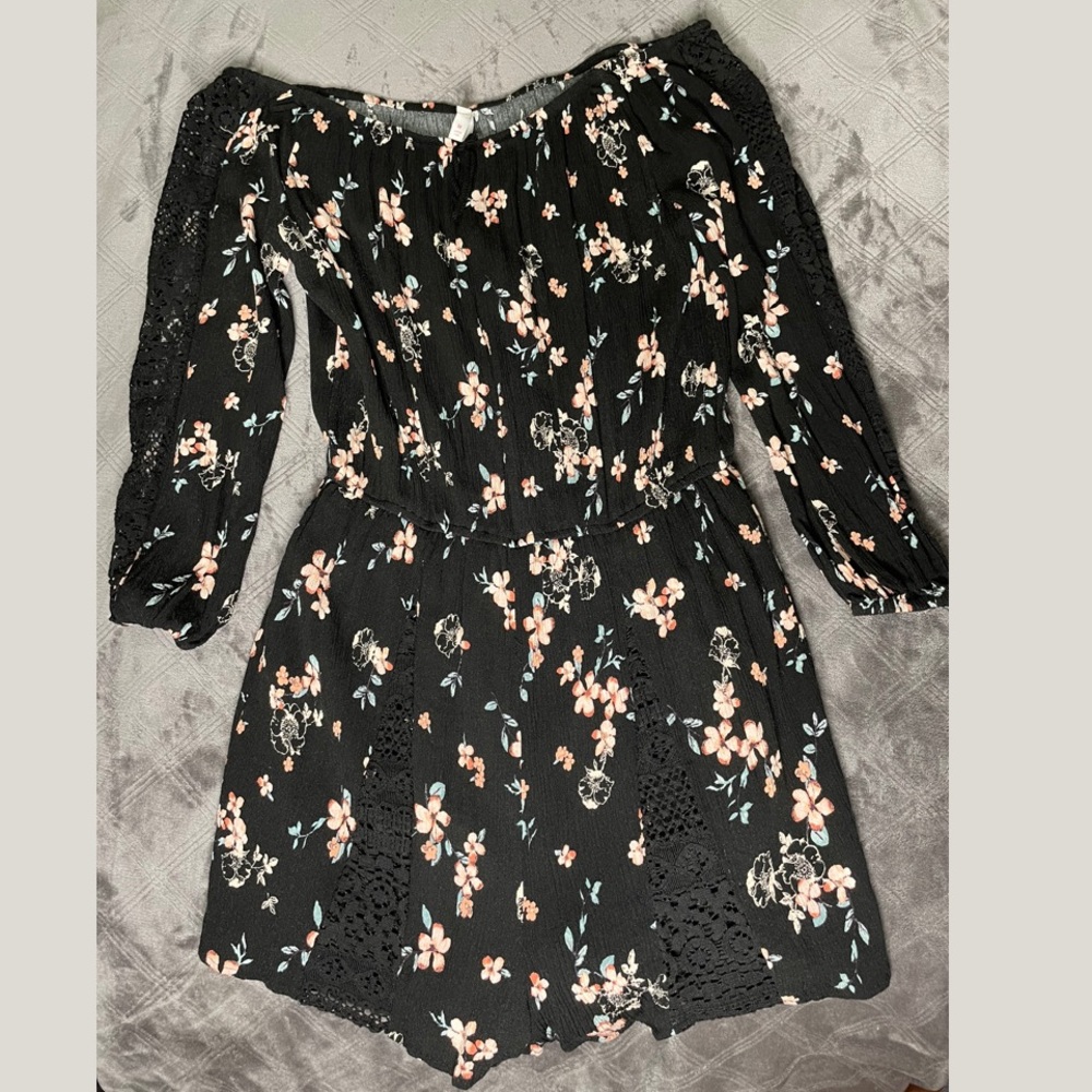 Xhilaration Floral Romper